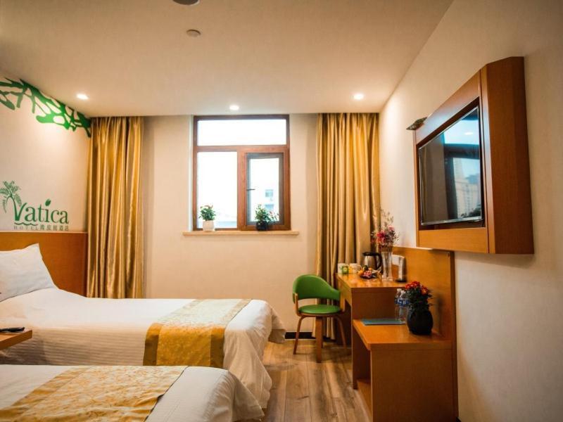 Vatica Shangdong Zaozhuang Tengzhou Railway Station Hotel Exterior foto